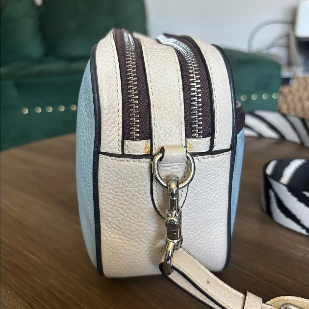 Coach Jes Crossbody in Colorblock with Stripe - Picture 7 of 16